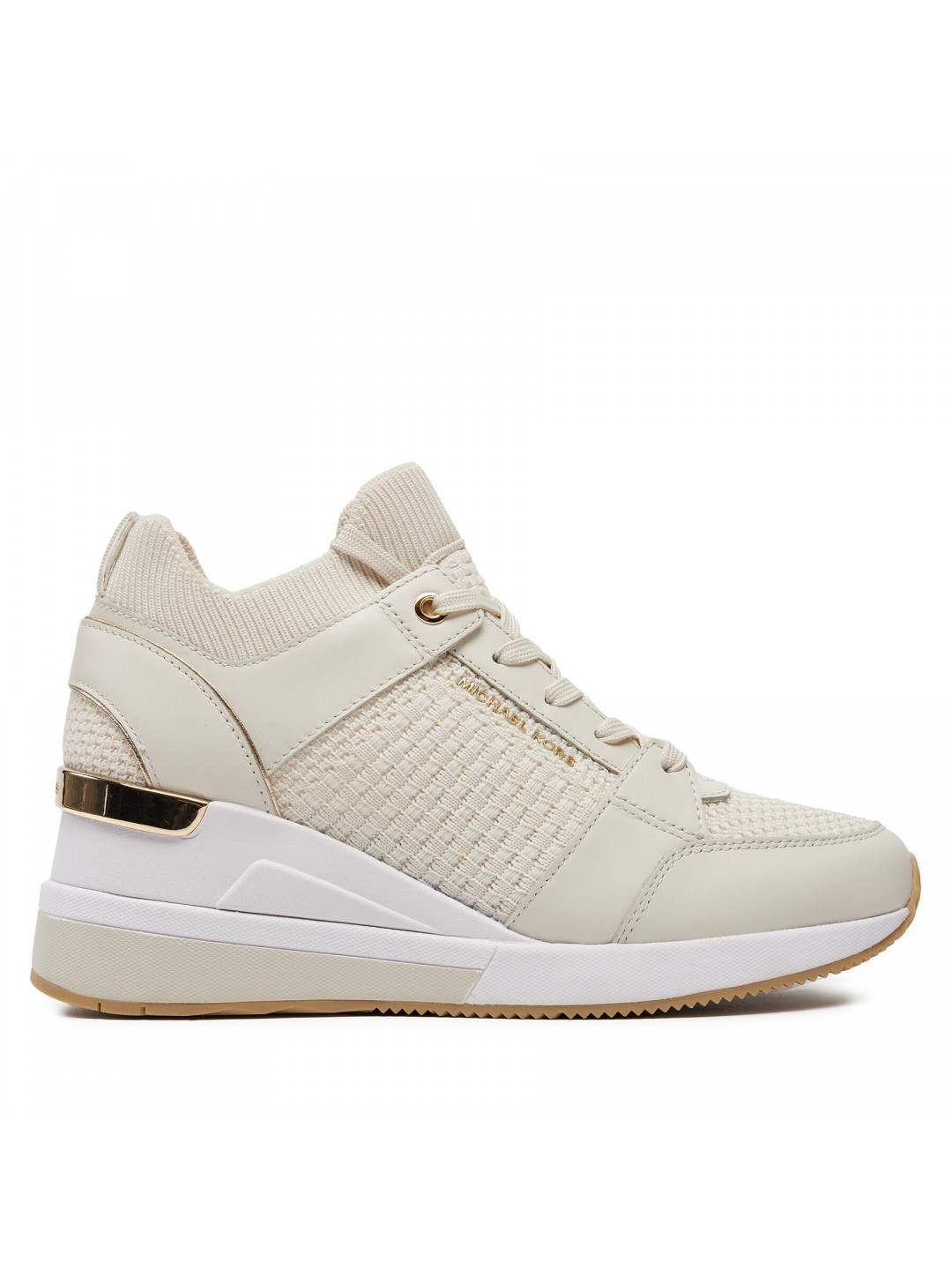 Sneakersy MICHAEL Michael Kors Georgie 43S4GEFS1D Écru